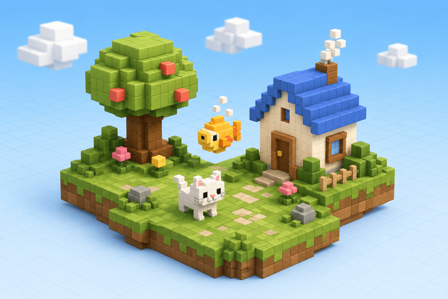 Voxel Game Studio | AI Voxel Game Creator